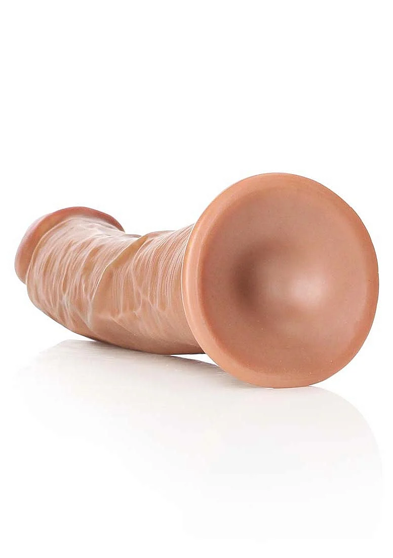 Realrock 10" Curved Dildo Tan - Image 3