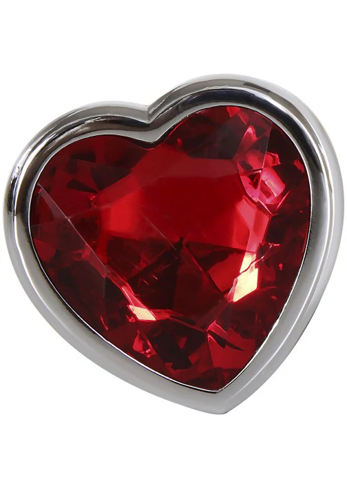 Adam & Eve Red Heart Anal Plug Large - Image 6