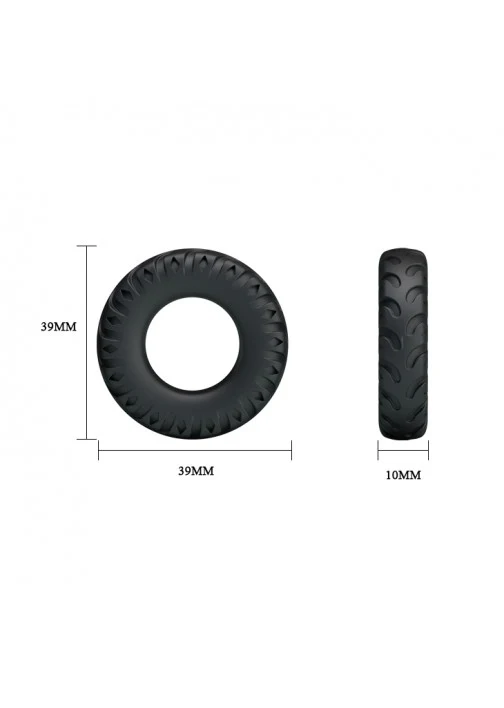Pretty Love Ring Black 3 Pack - Image 4