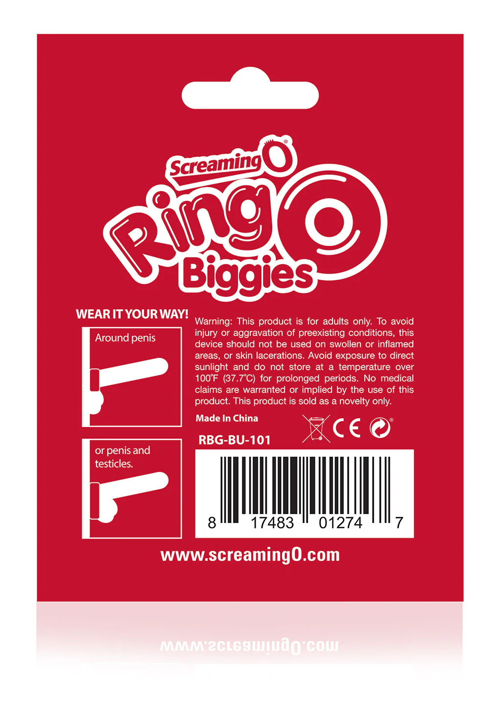 Screaming O Ring O Biggies Blue - Image 5