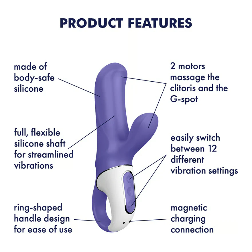 Satisfyer Magic Bunny Rabbit Vibe - Image 3