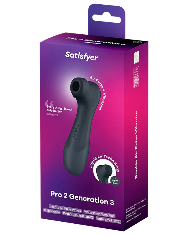 Satisfyer Pro 2 Gen 3 without App Black