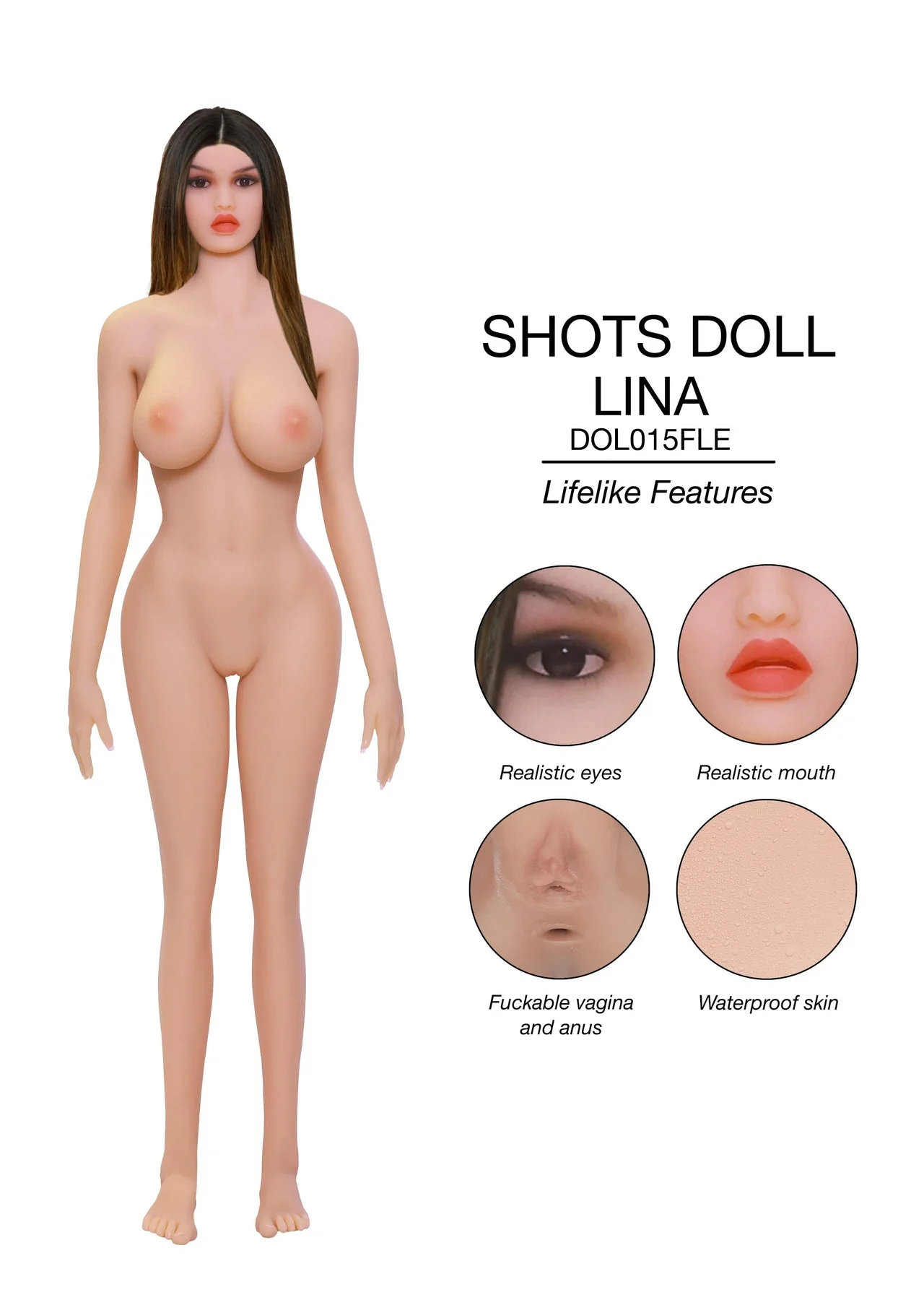 Shots Realistic Doll Lina - Image 7