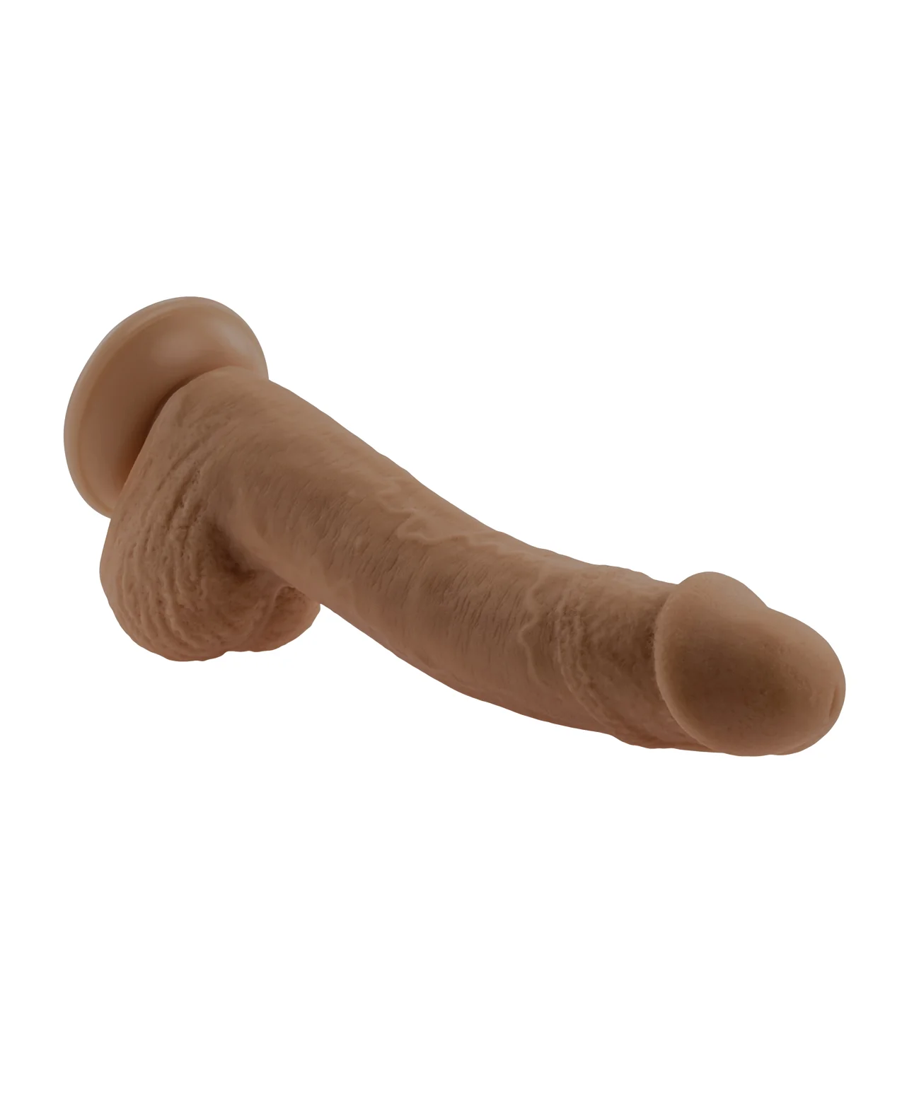 Selopa Natural Feel 7" Flexskin Dildo Dark - Image 2