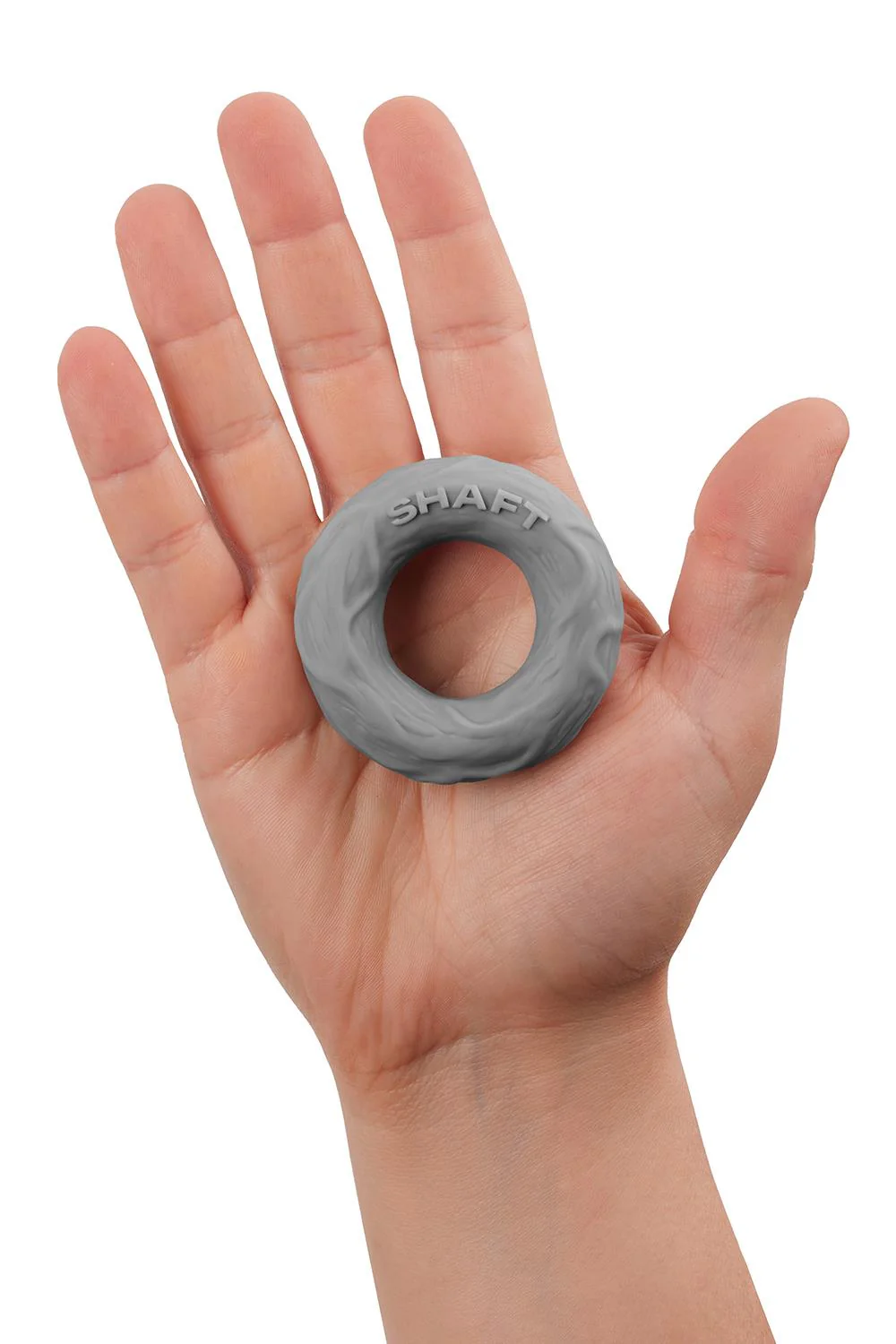 Shaft Model R Size 1 Cock Ring Grey - Image 5
