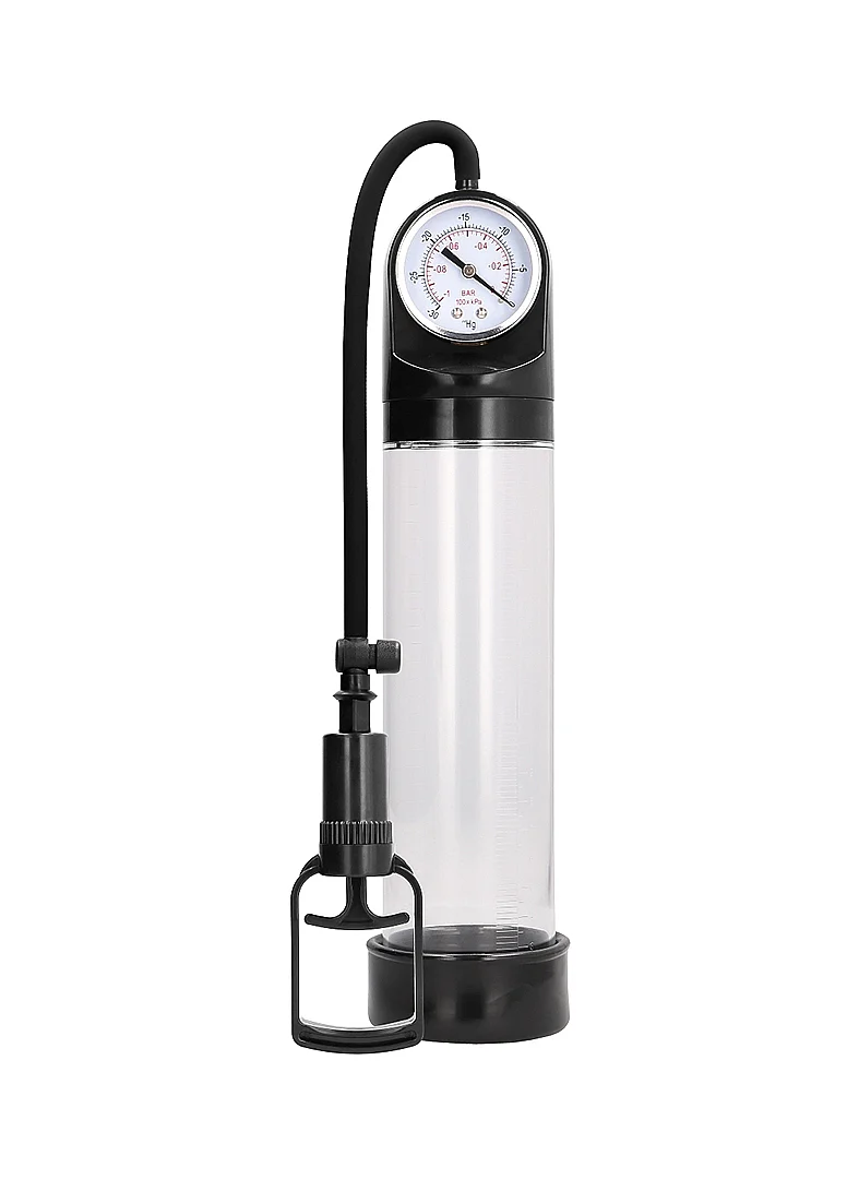 Pumped Comfort Pump With Advanced PSI Gauge - Transparent - Image 2