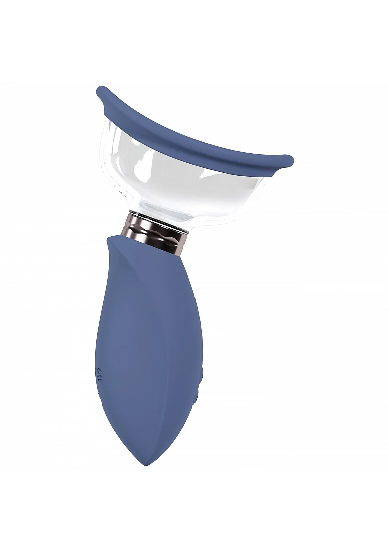 Pumped Arousing Vulva Clitoral Nipple & Breast Pump Blue - Image 3