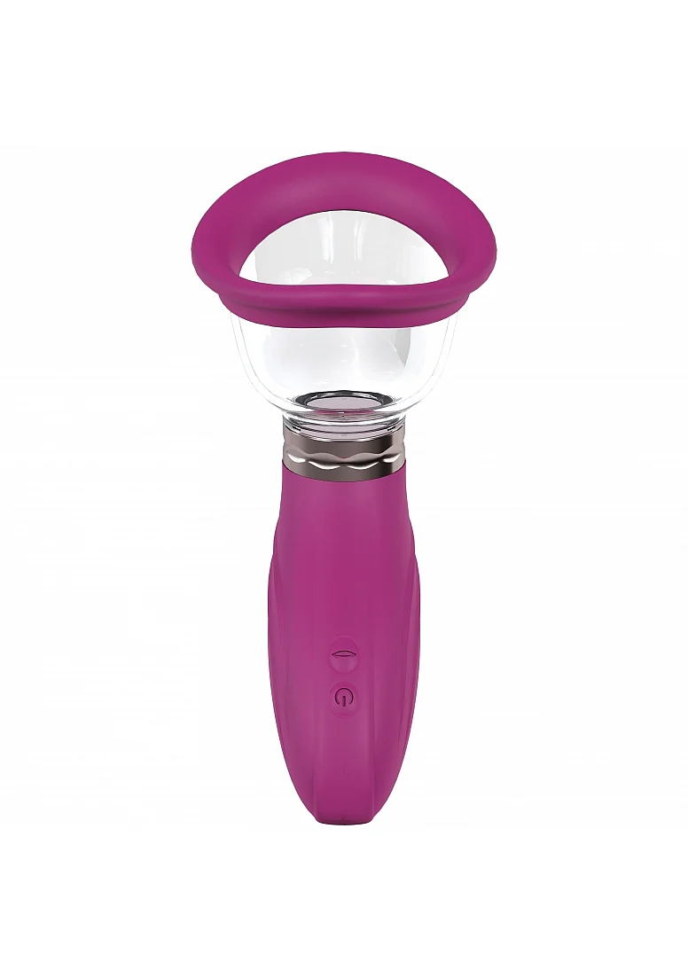 Pumped Delightful Vulva Clitoral Nipple & Breast Pump Pink - Image 2