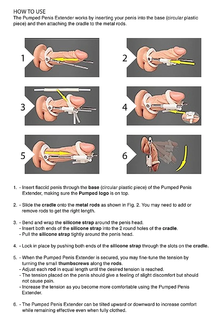 Pumped Penis Extender White - Image 2