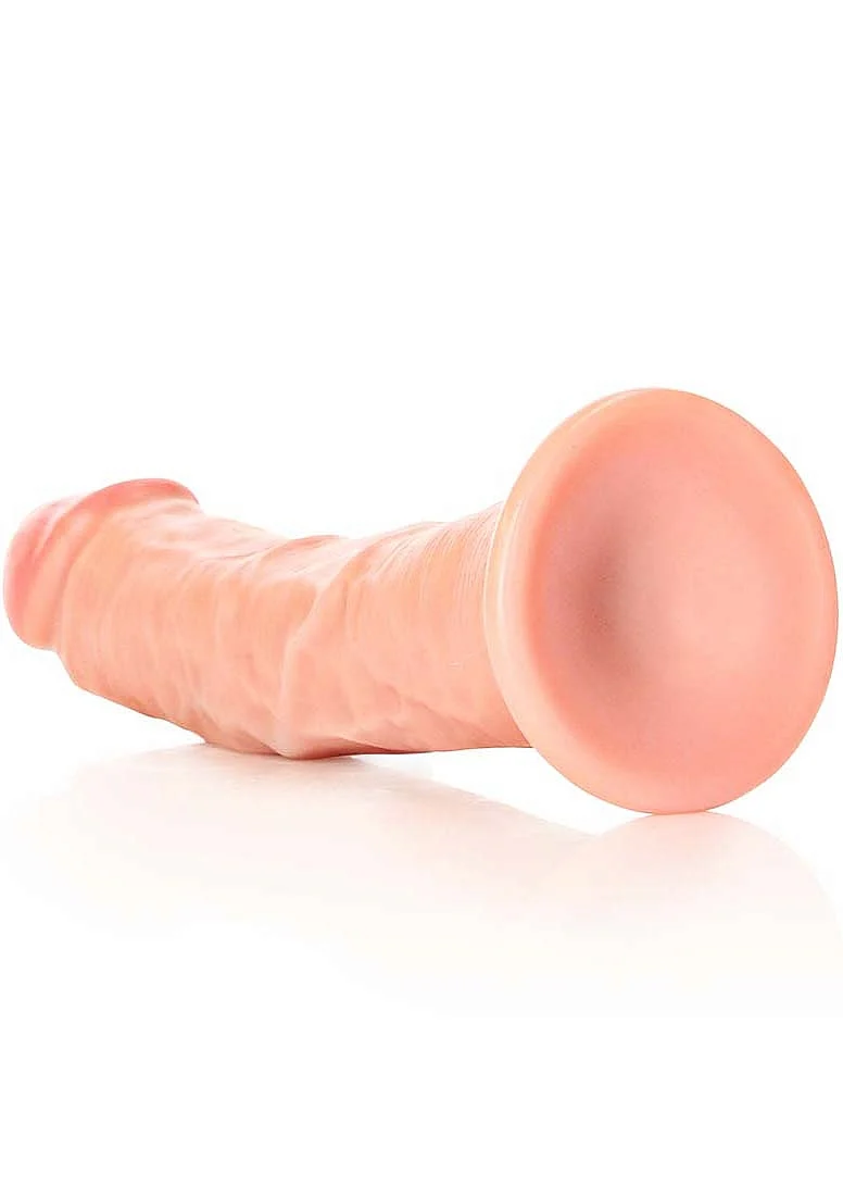 Realrock 8" Curved Dildo Flesh - Image 5
