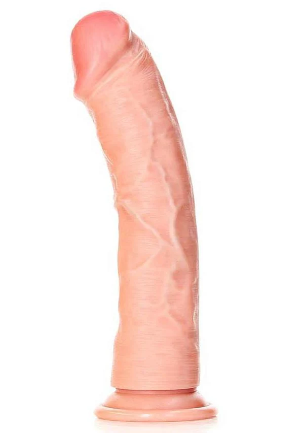 Realrock 9" Curved Dildo flesh - Image 4