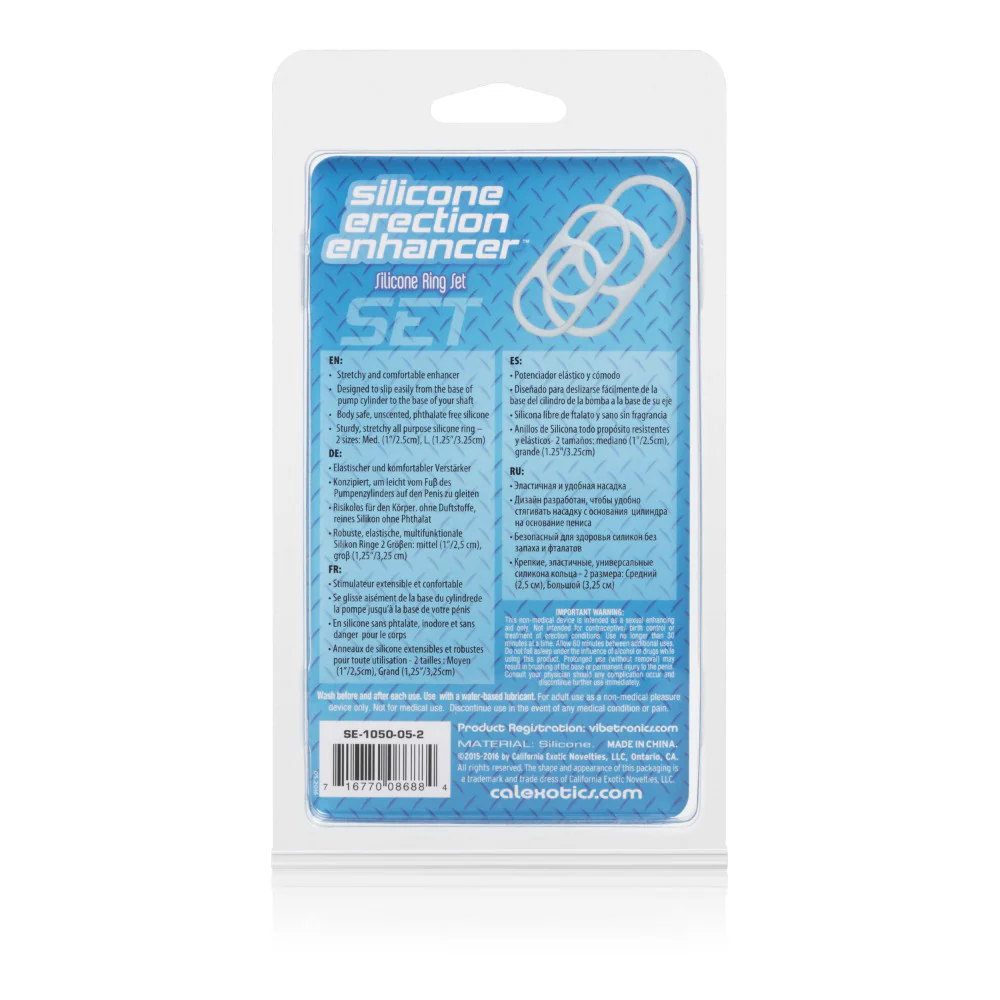 Silicone Erection Enhancer Set 2 Pack - Image 2