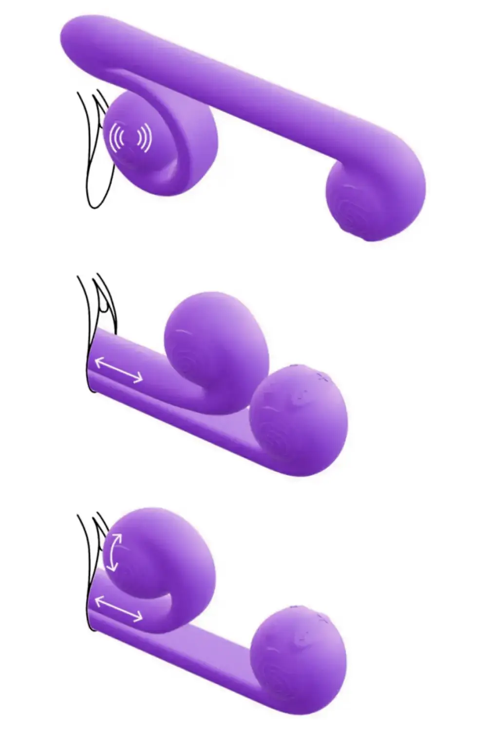 Snail Vibe Vibrator Purple - Image 10