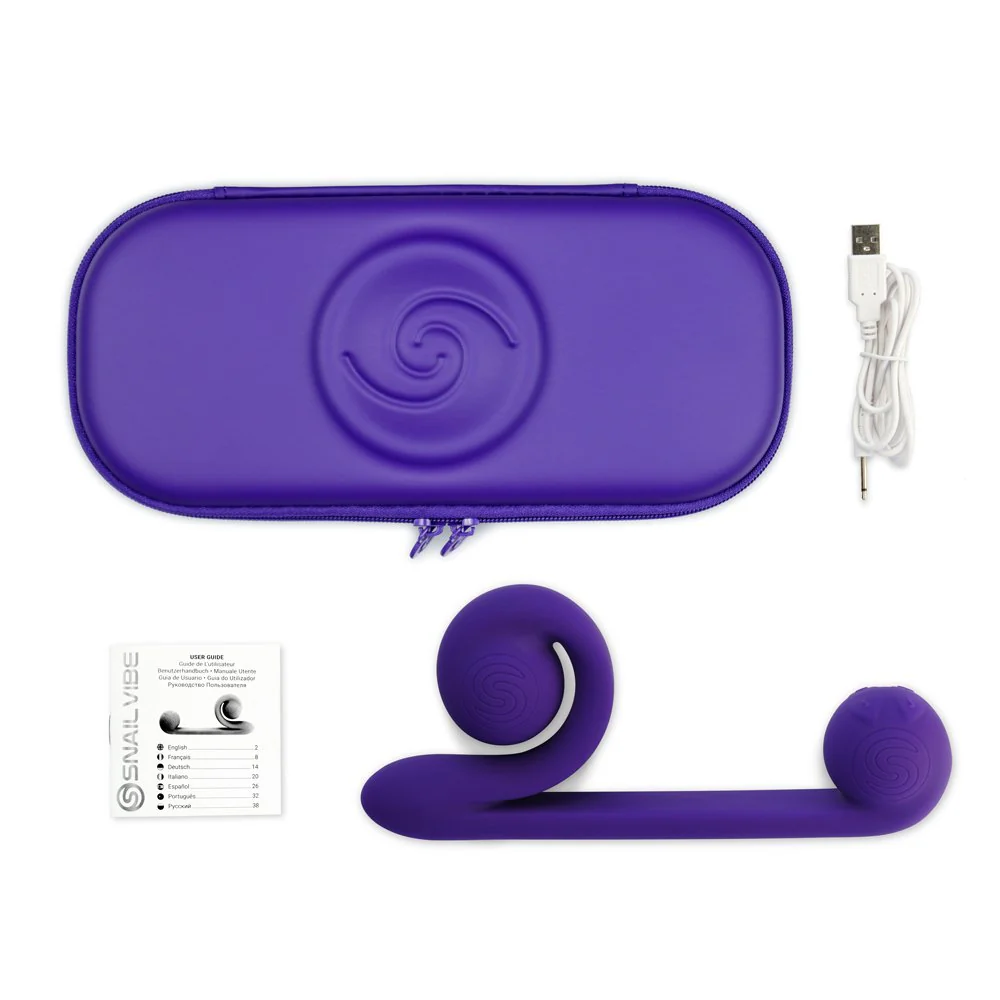 Snail Vibe Vibrator Purple - Image 2