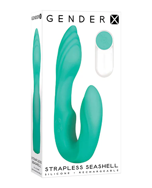 Strapless Seashell Wearable Dual Vibe with Remote - Image 8