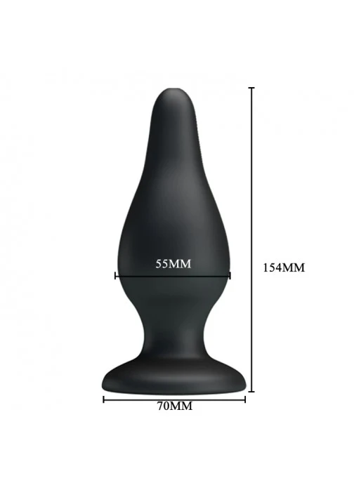 Pretty Love Sturdy Silicone Anal Plug - 460 - Image 4
