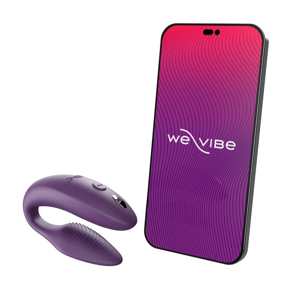 We Vibe Sync 2 Couples Vibrator Purple - Image 4