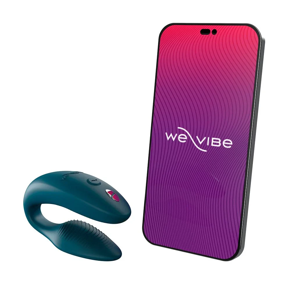 We Vibe Sync 2 Couples Vibrator Velvet Green - Image 4
