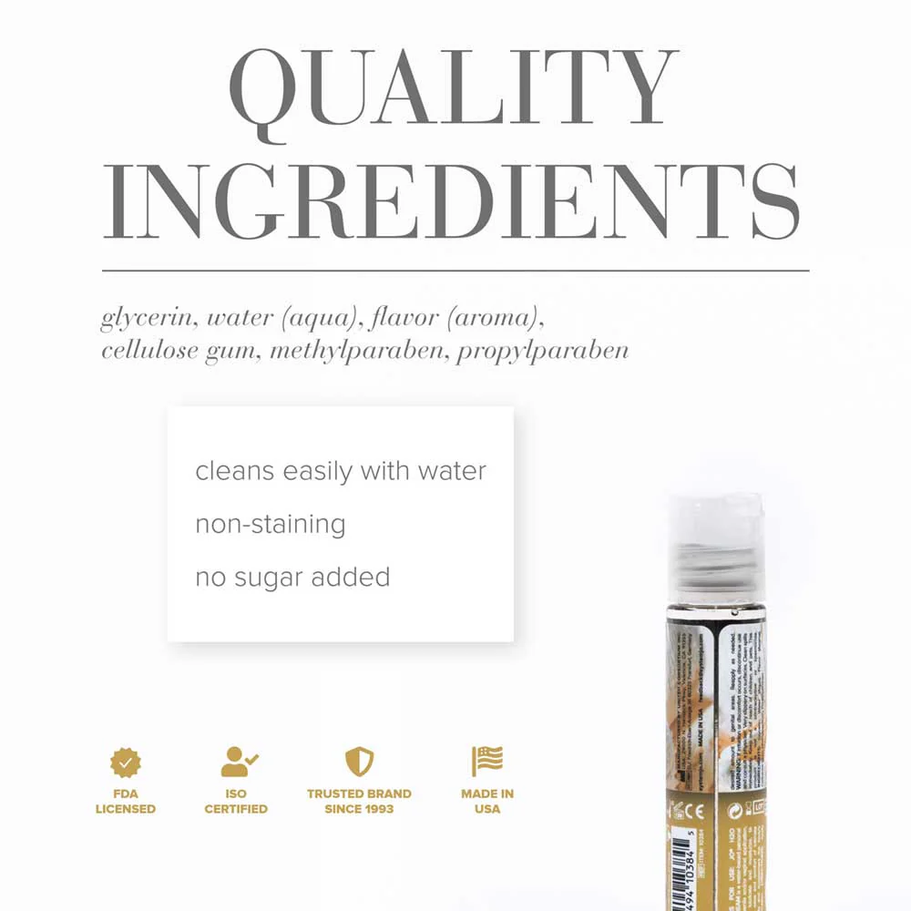 JO H2O Flavors Lube Vanilla Cream 30ml - Image 2