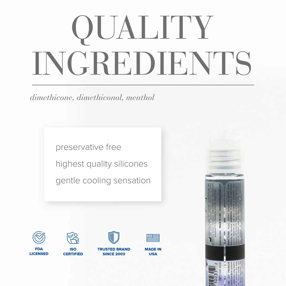 JO Premium Silicone Cooling Lube 30ml - Image 2