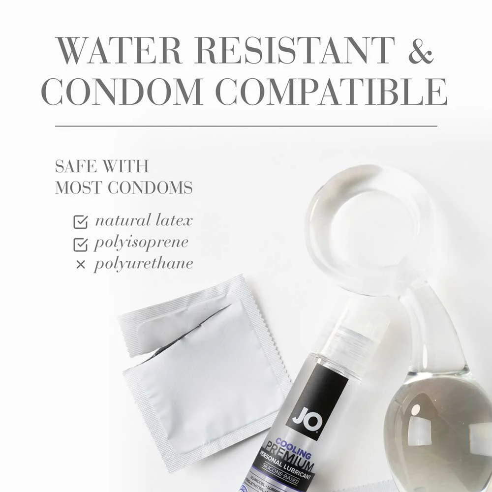 JO Premium Silicone Cooling Lube 30ml - Image 3
