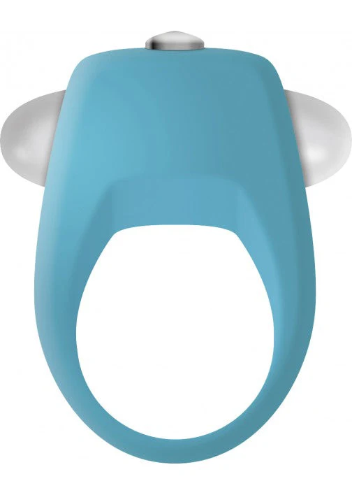 Zero Tolerance Teal Tickler Vibrating Cock Ring - Image 5