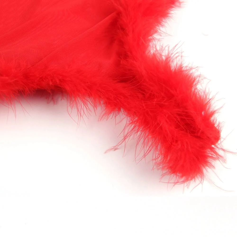 Oh Yeah Temptation bodysuit RED XL/2XL -  R81094-2 - Image 8