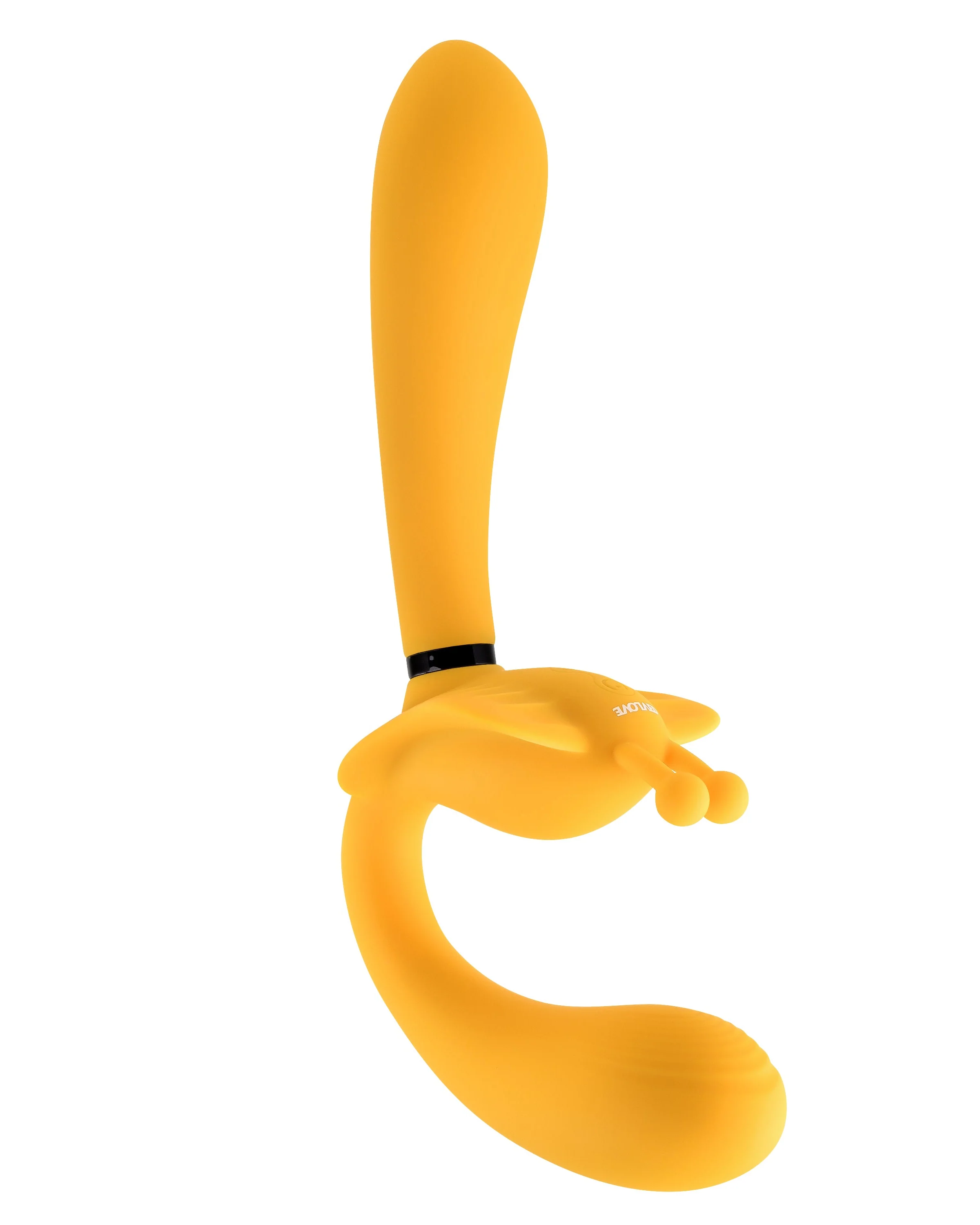 Evolved The Monarch Triple Shaft Strapless Strap-On Vibrator