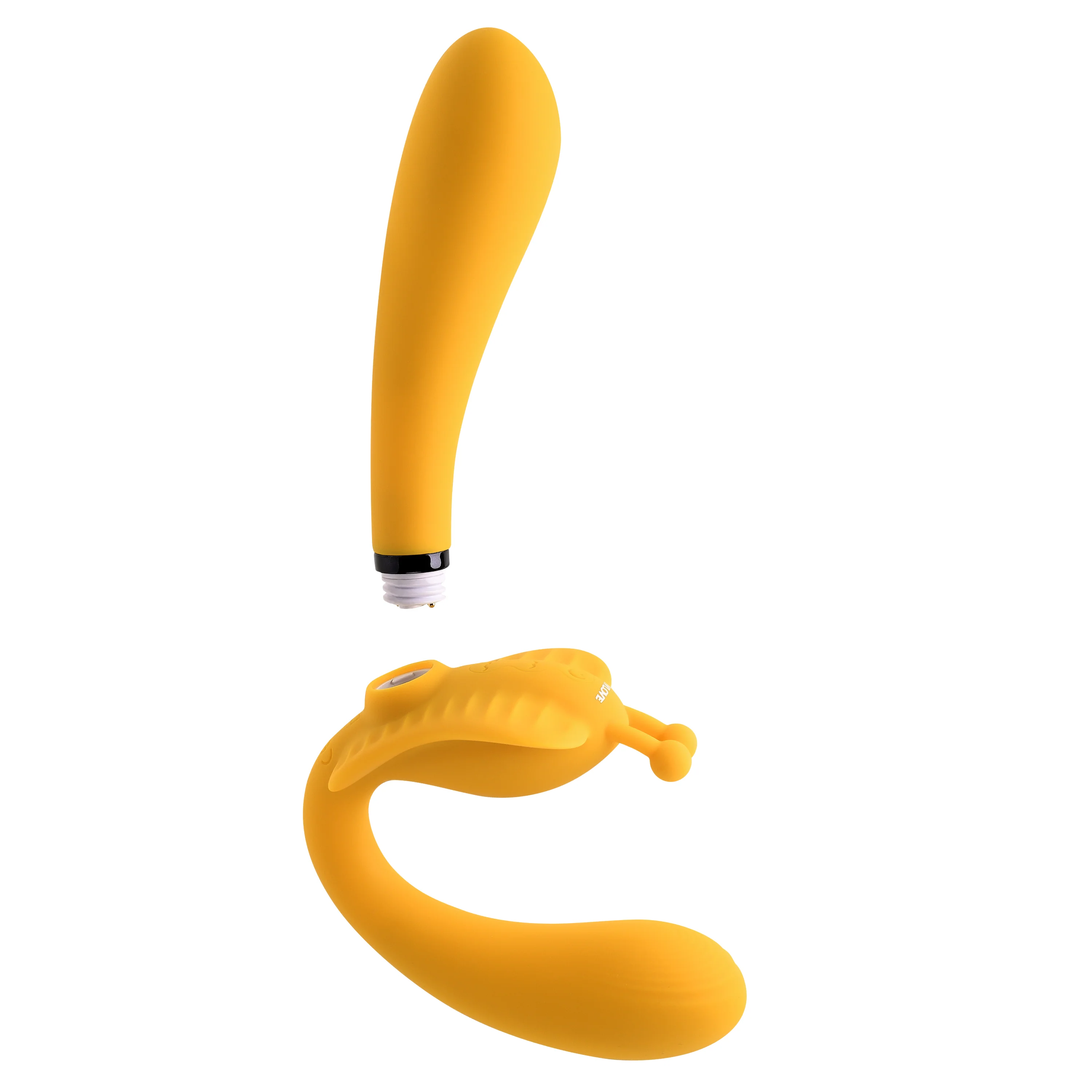 Evolved The Monarch Triple Shaft Strapless Strap-On Vibrator - Image 2