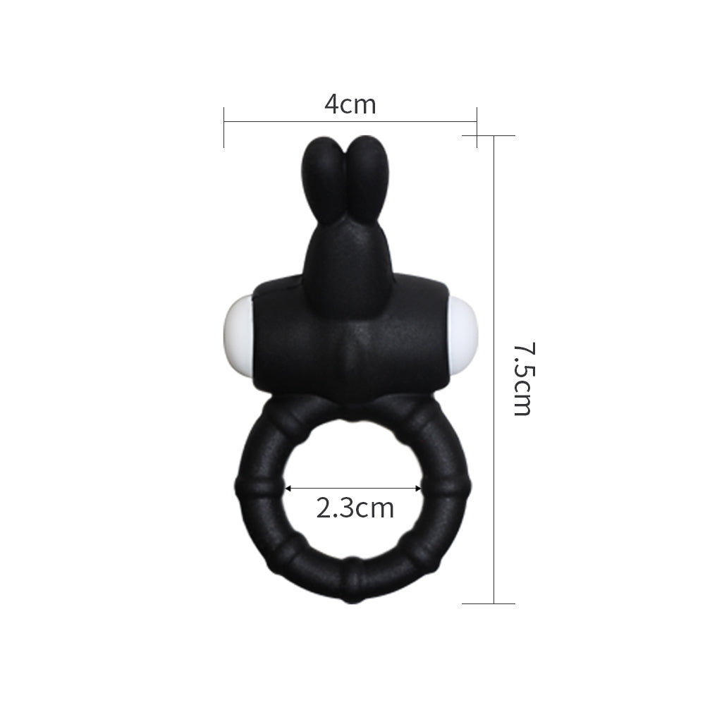 Love Toy Thriller Cockring Black LV1423 - Image 2
