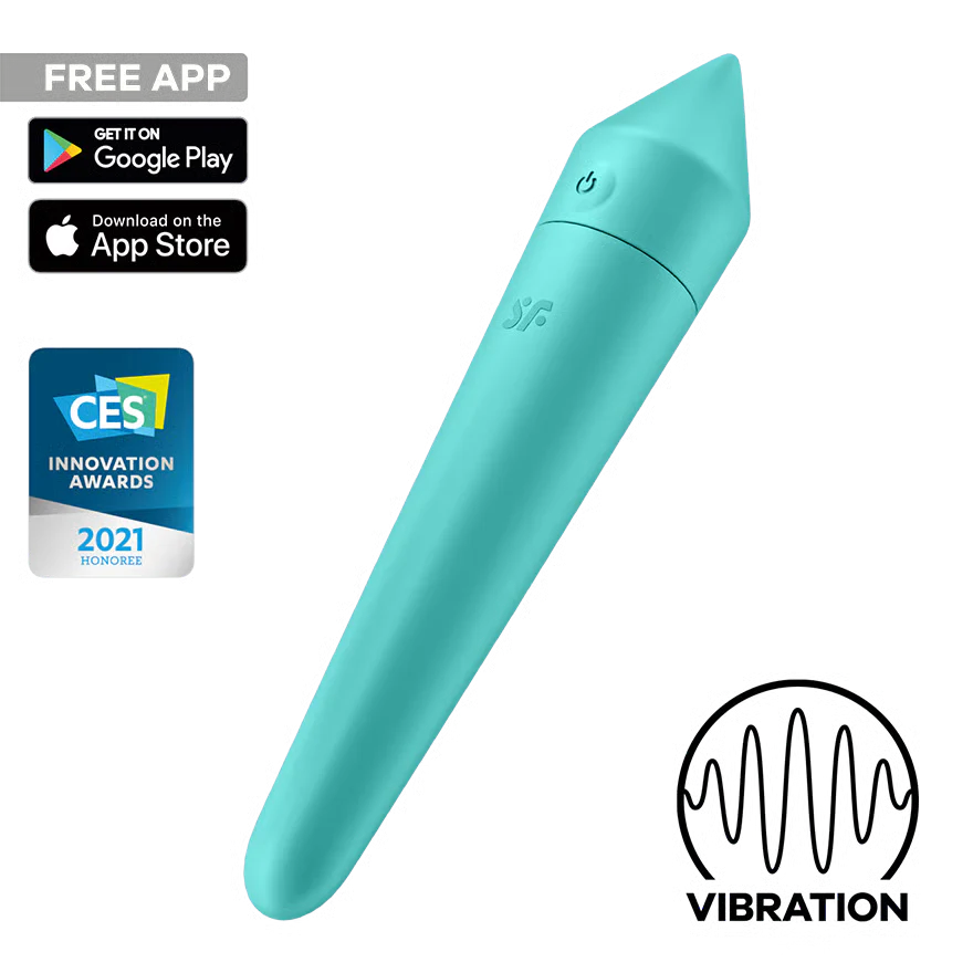 Satisfyer Ultra Power Bullet 8 Turquoise - Image 4