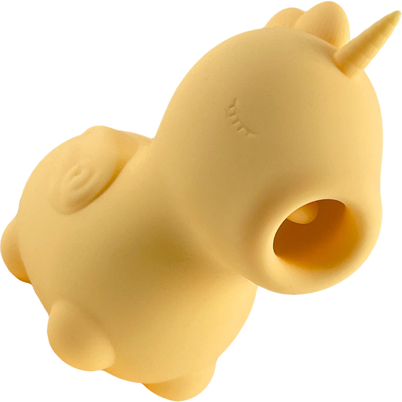 Unihorn Bean Blossom Flicking Silicone Clitoral Vibrator Yellow - Image 11