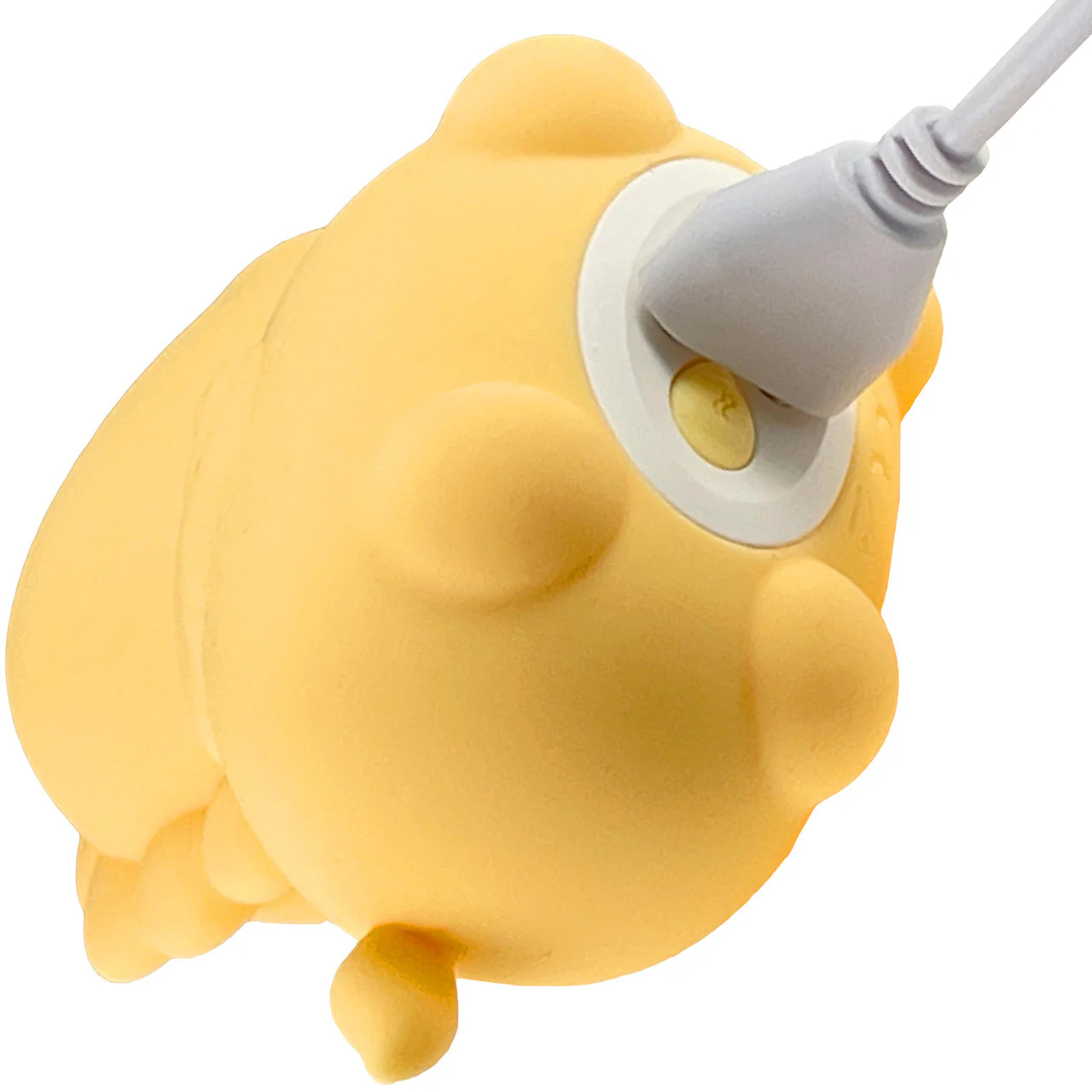 Unihorn Bean Blossom Flicking Silicone Clitoral Vibrator Yellow - Image 7