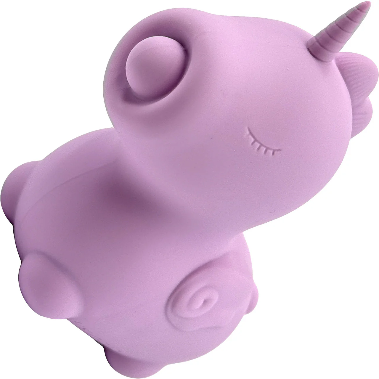 Unihorn Karma Massaging Silicone Clitoral Vibrator Lilac - Image 5