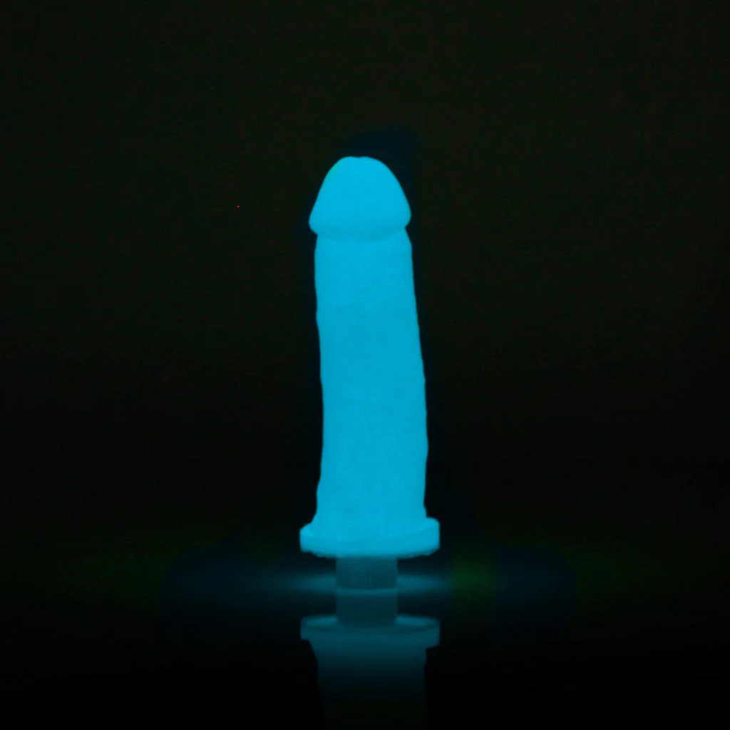 Clone-A-Willy Vibrating DIY Dildo Kit Blue Glow in The Dark - Image 4