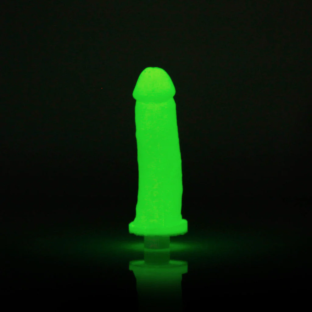 Clone-A-Willy Vibrating DIY Dildo Kit Green Glow in The Dark - Image 4
