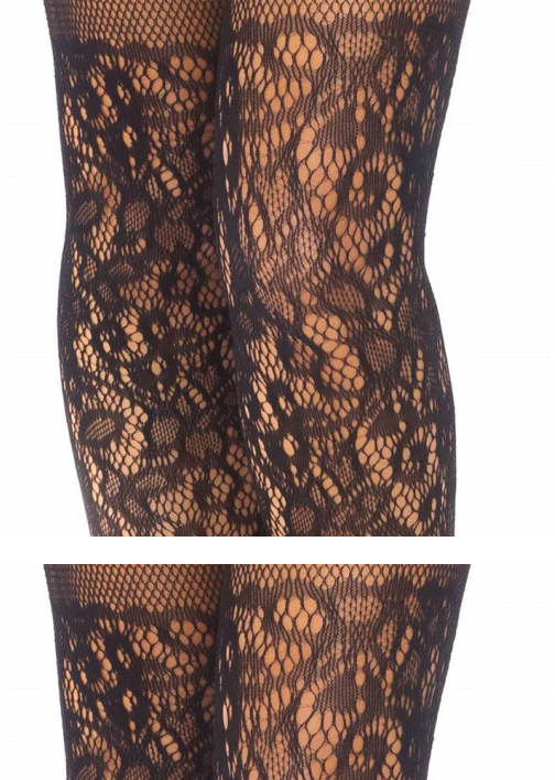 Vine Lace and Net Long Sleeved Bodystocking Queen - 89190 - Image 5