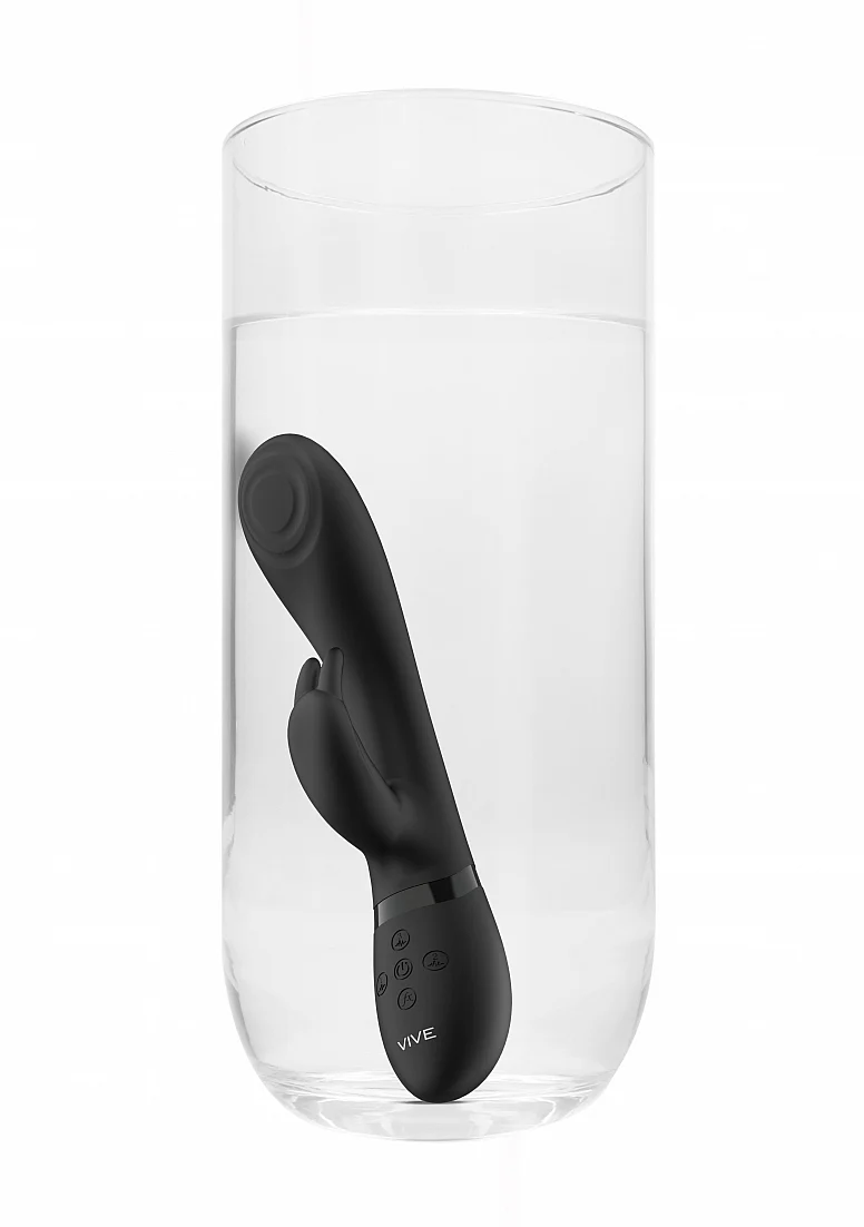 Vive Cato G-spot Rabbit Vibe - Black - Image 4