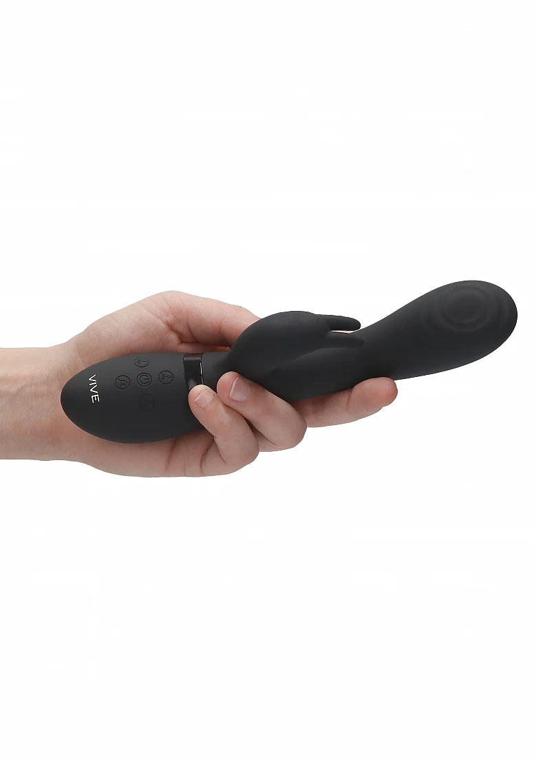 Vive Cato G-spot Rabbit Vibe - Black - Image 6