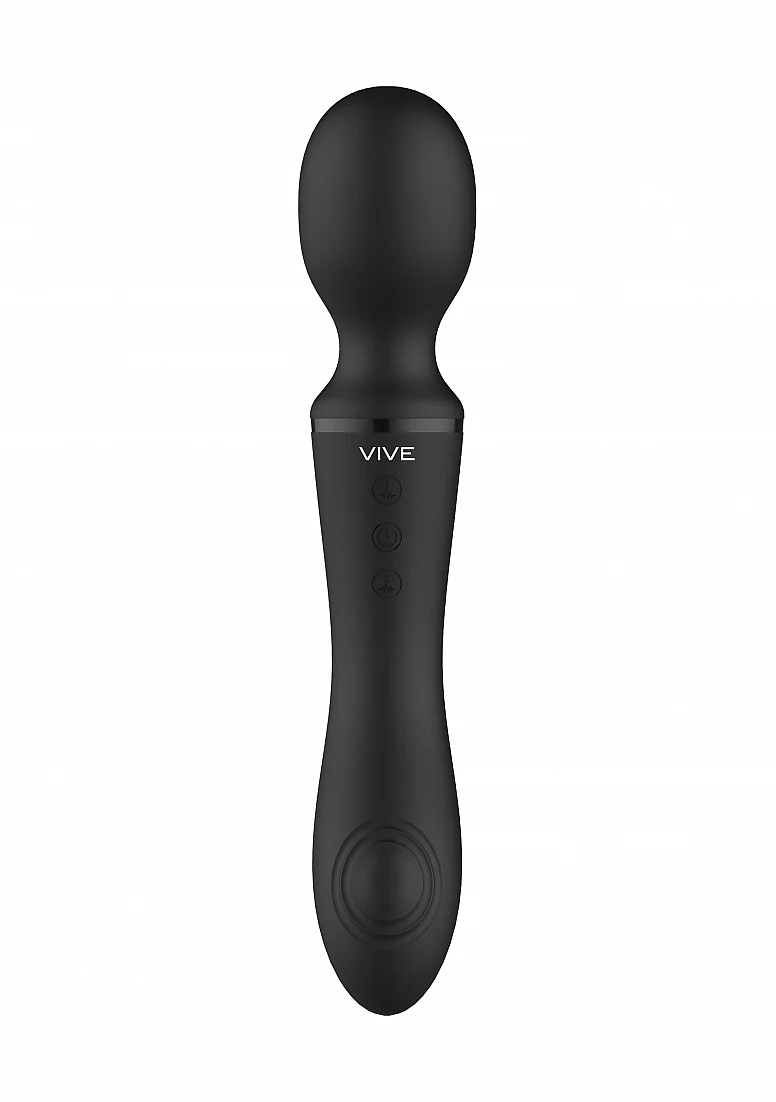 Vive Enora Double Ended Pulse Wave Wand - Black - Image 4