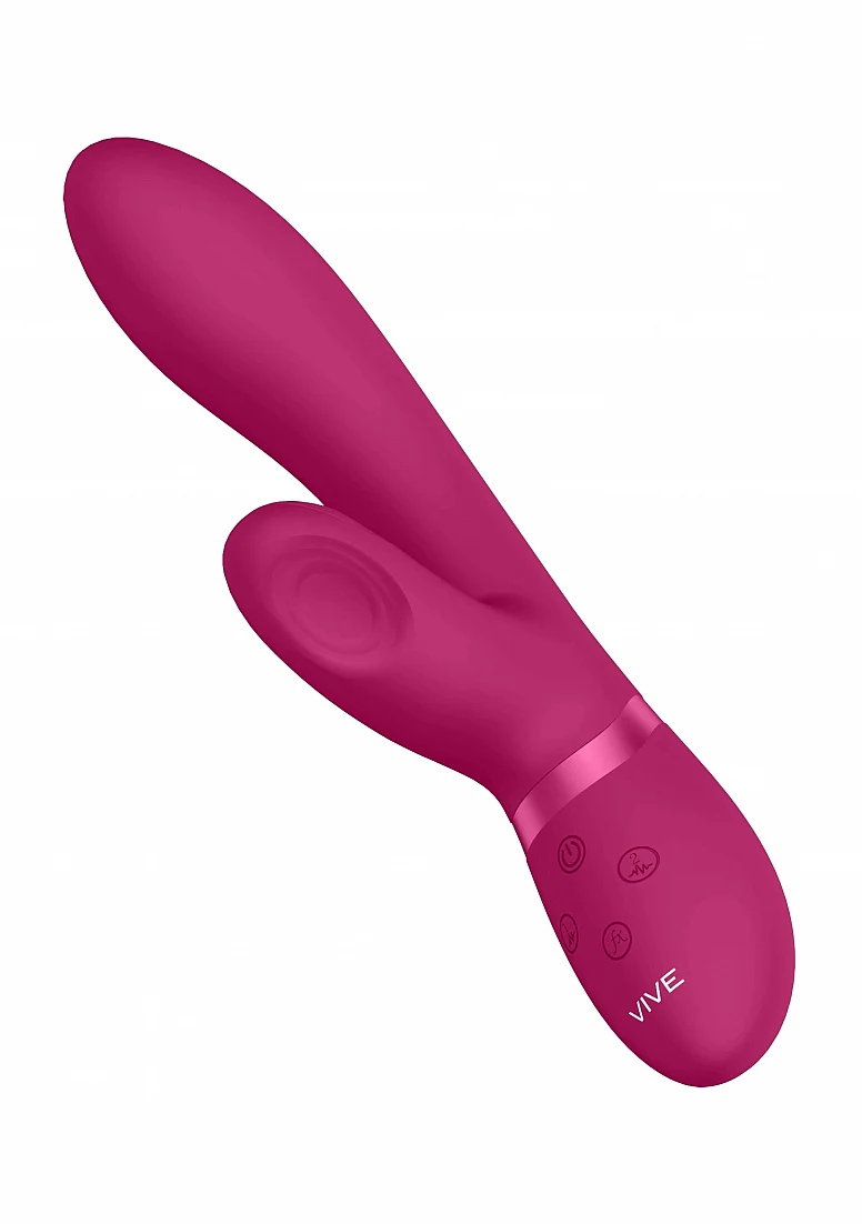 Vive Kyra Pulse-Wave Clitoral Rabbit Vibrator - Pink - Image 5
