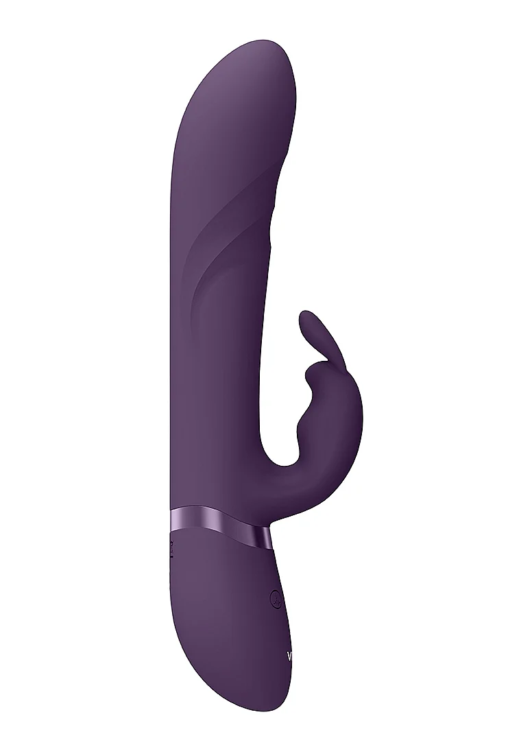 Vive Nari Vibrating and Rotating Wiggle G-Spot Rabbit - Purple - Image 4