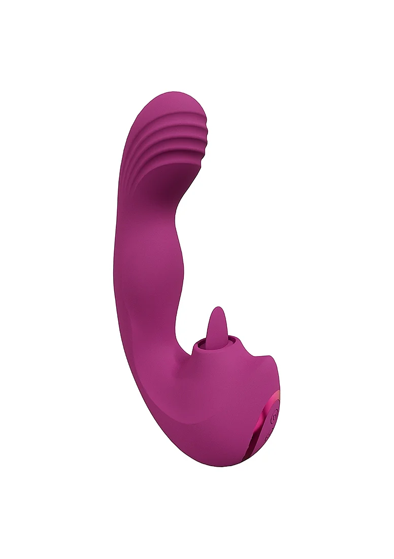 Vive Yumi Triple Motor G-Spot Finger Motion Vibrator - Pink - Image 3