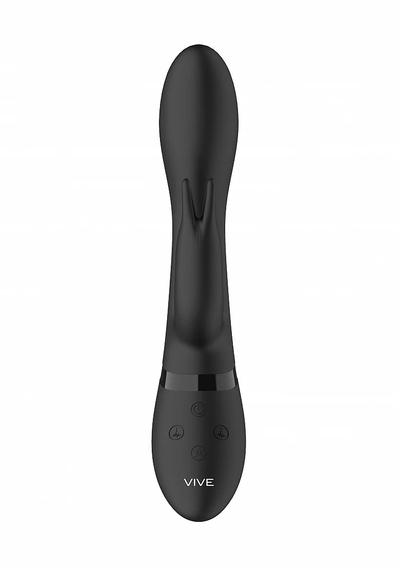 Vive Zosia Classic G-Spot Rabbit Vibrator - Black - Image 10