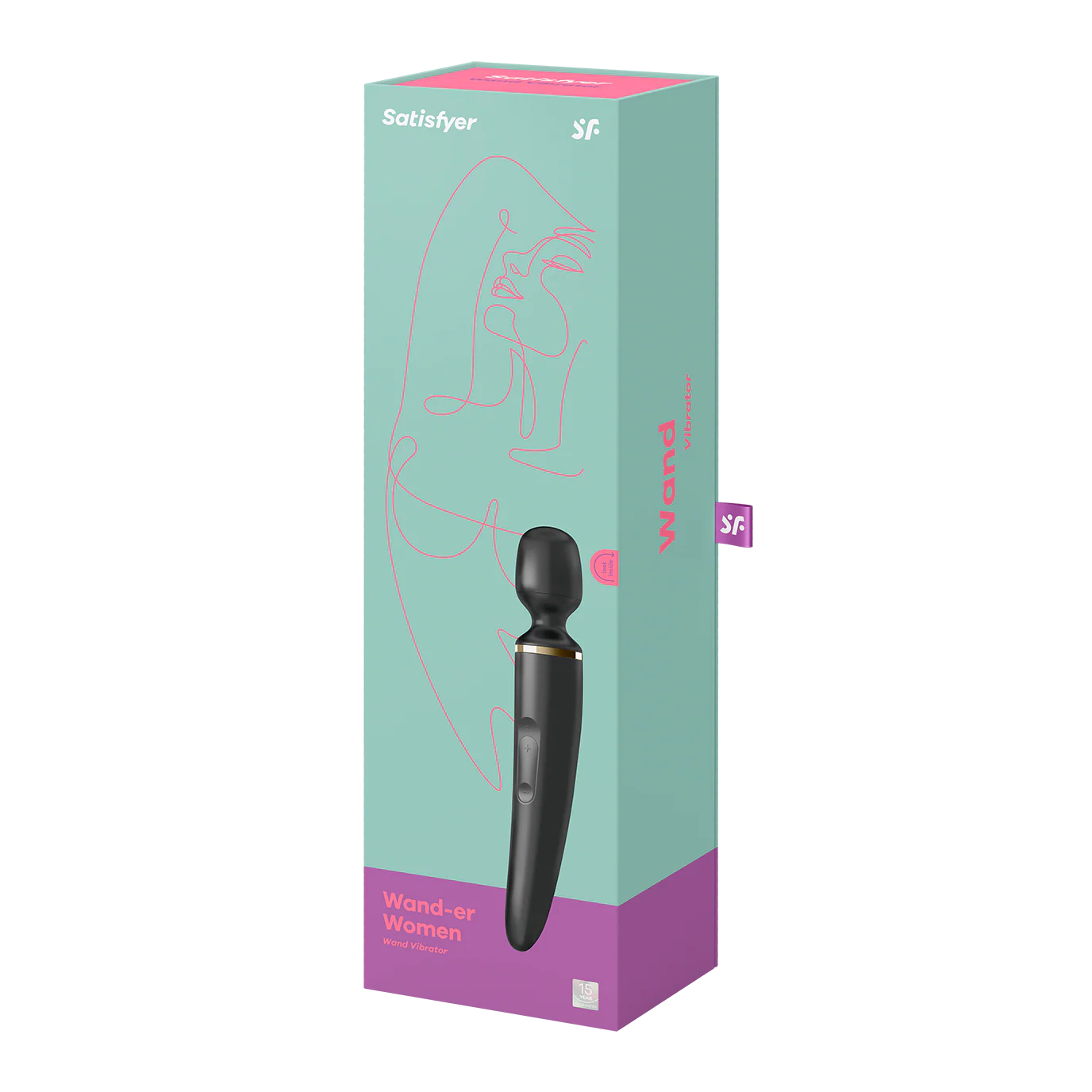 Satisfyer Wand-er Women Black/Gold