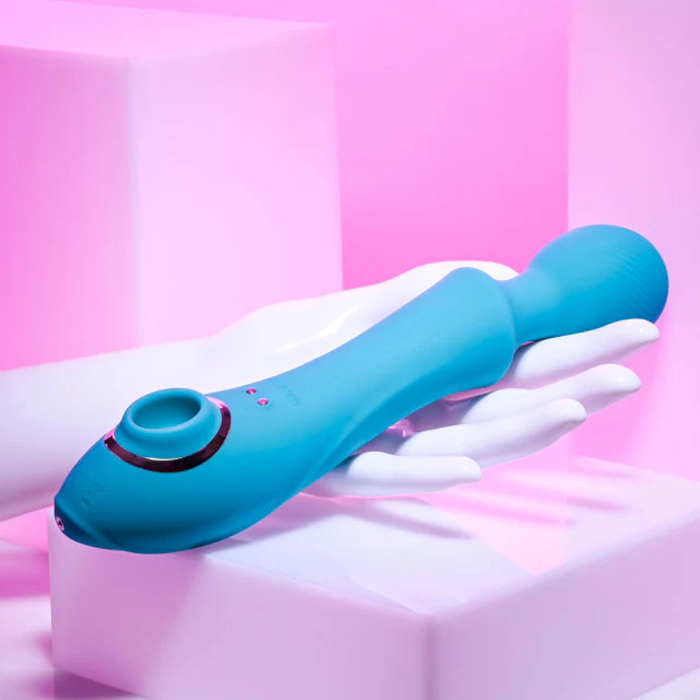 Evolved Wanderful Dual Sucker Wand Vibe - Image 3