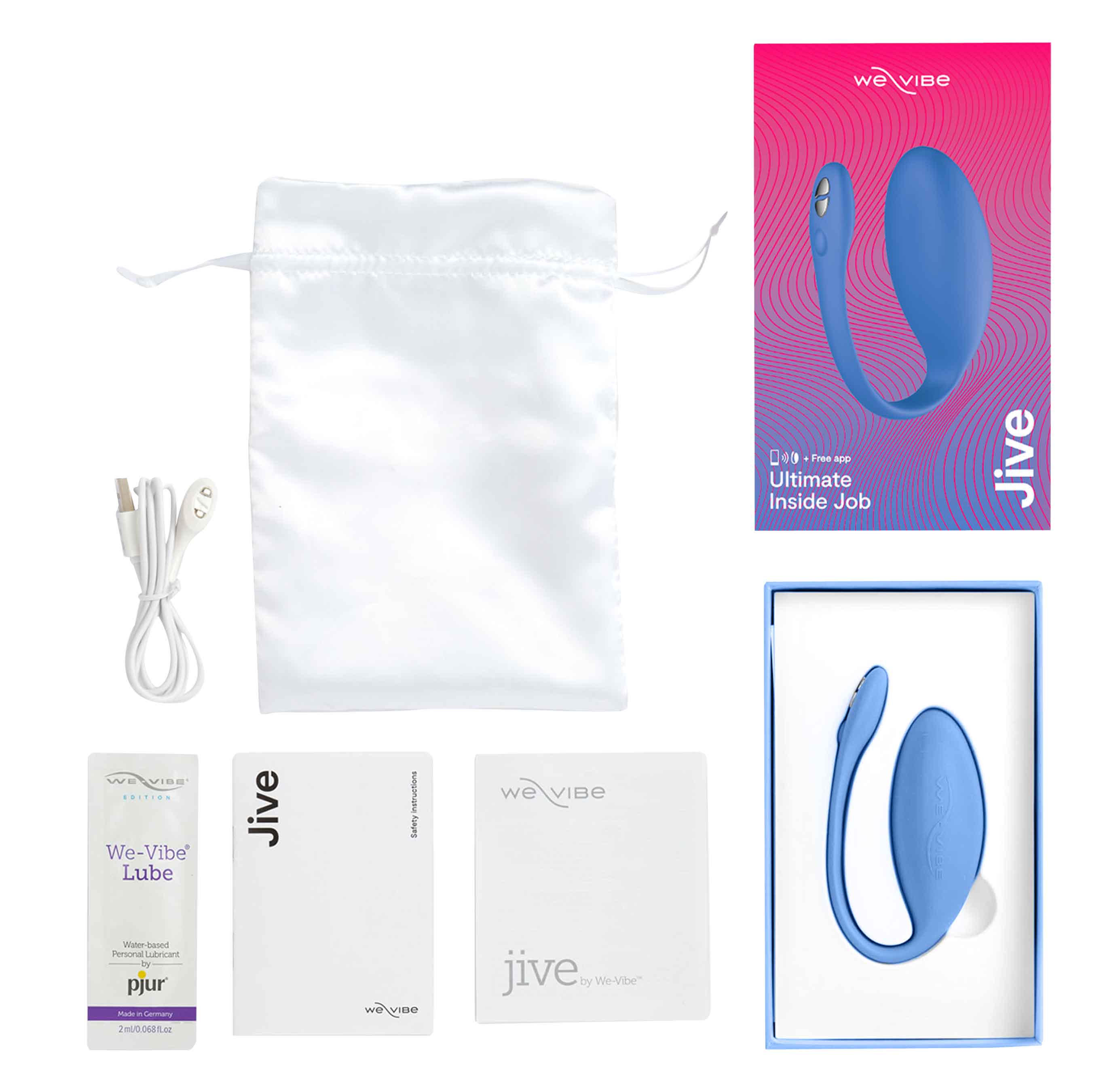 We Vibe Jive G-Spot Vibrator Blue - Image 18