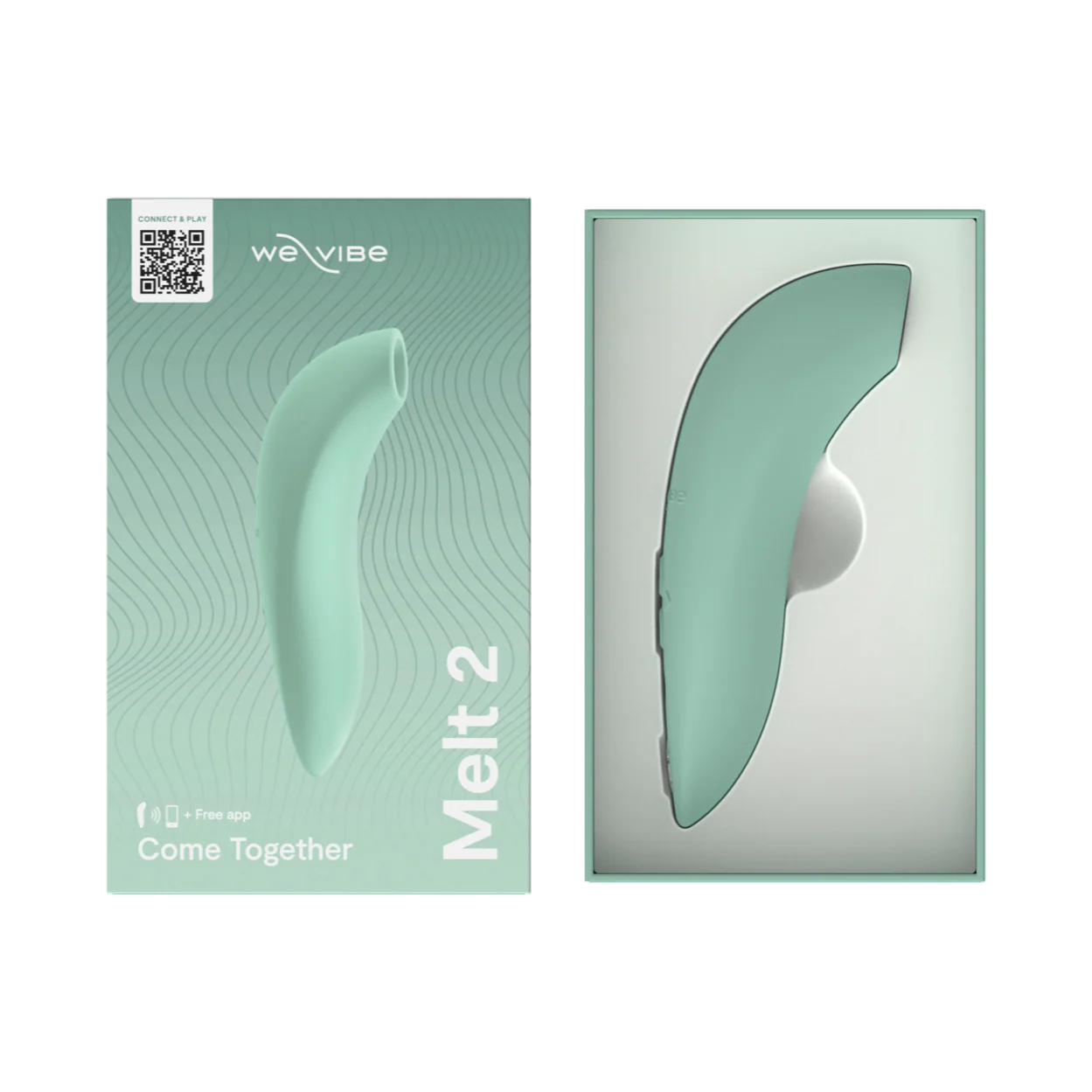 We Vibe Melt 2 Pleasure Air Clitoral Stimulator Sage - Image 8