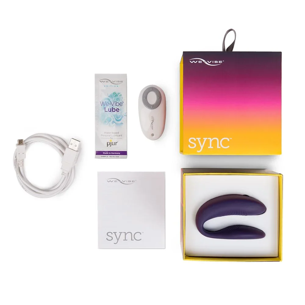 We Vibe Sync Couples Vibrator Purple - Image 2