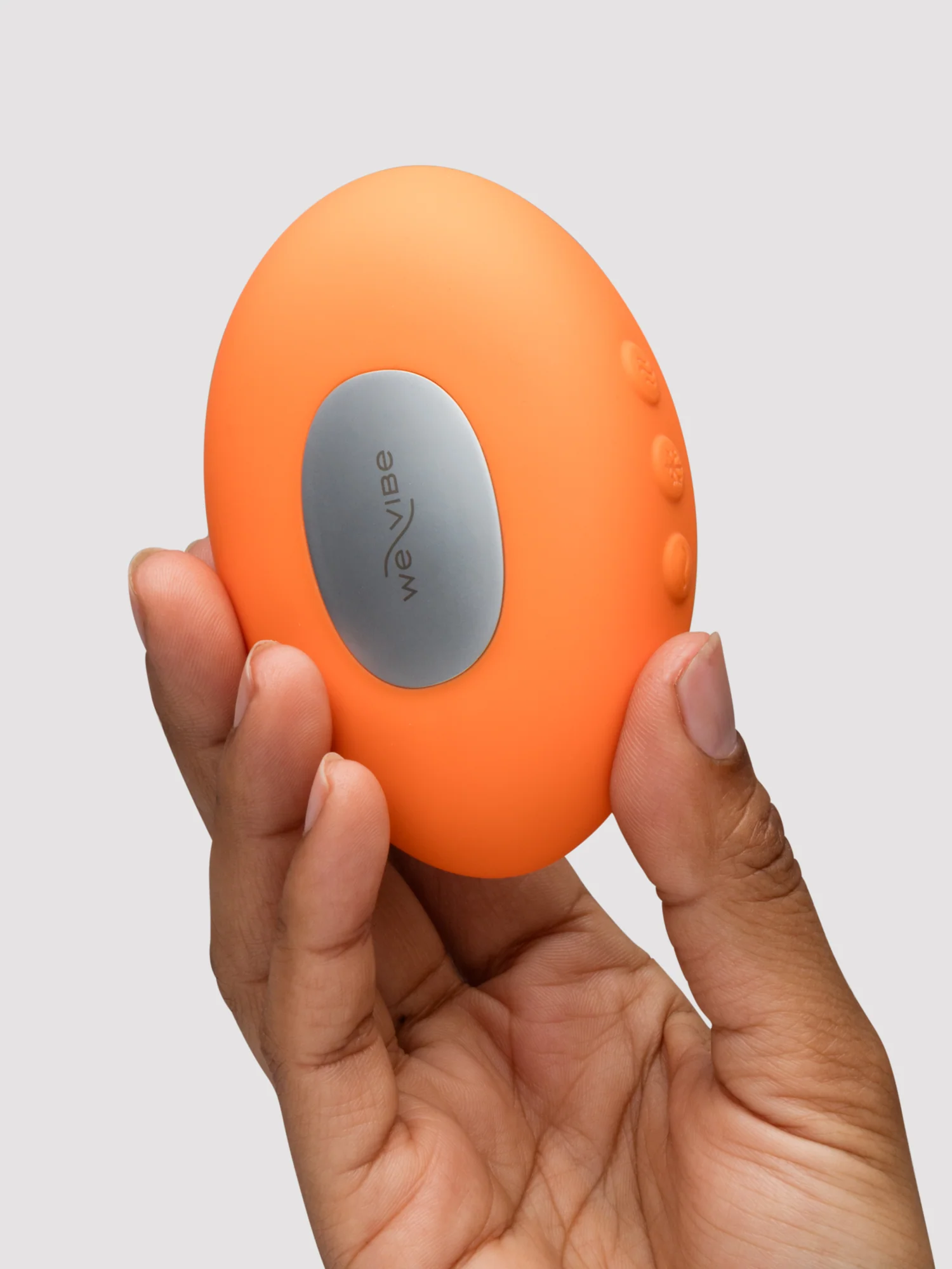 We Vibe Temp Heating and Cooling Clitoral Layon Vibrator Tangerine - Image 11